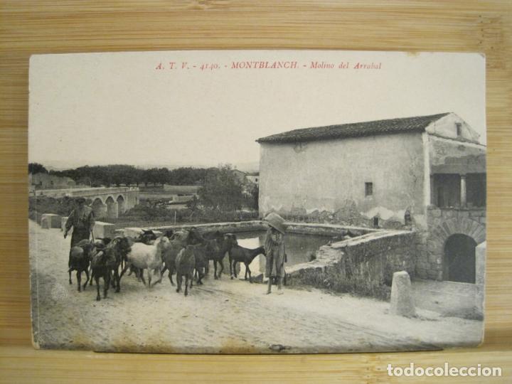 Postkarten: MONTBLANC-MONTBLANCH-MOLINO DEL ARRABAL-ATV 4140 A.T.V.-POSTAL ANTIGUA-(96.686)