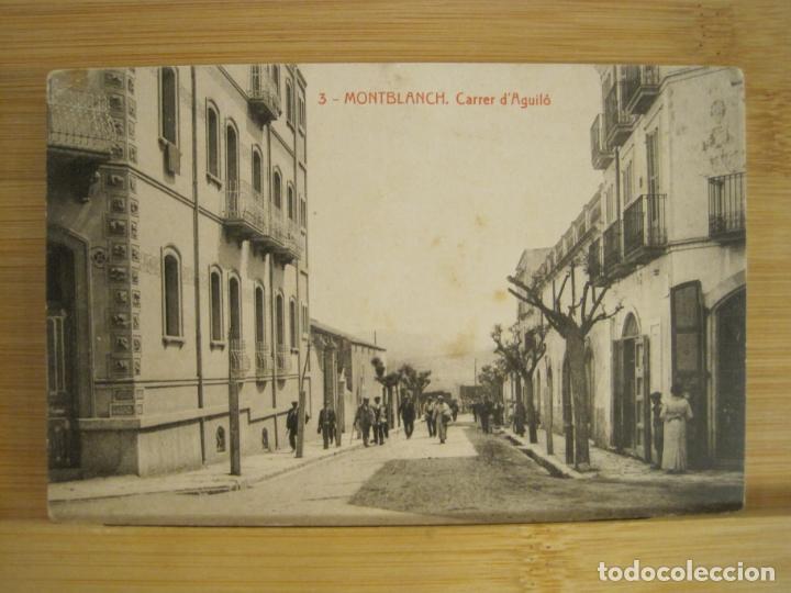 Postales: MONTBLANCH-MONTBLANC-CARRER D'AGUILO-3-THOMAS-POSTAL ANTIGUA-(96.696)