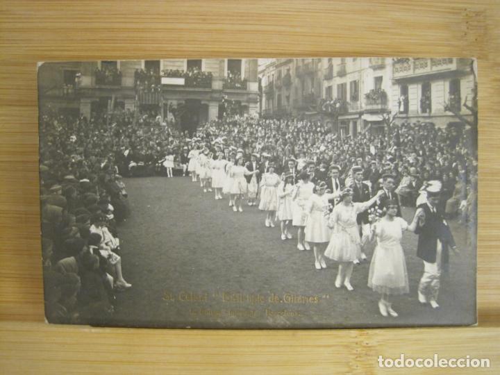 Postales: SANT CELONI-BALL TIPIC DE GITANES-ROISIN-FOTOGRAFICA-POSTAL ANTIGUA-(96.704)