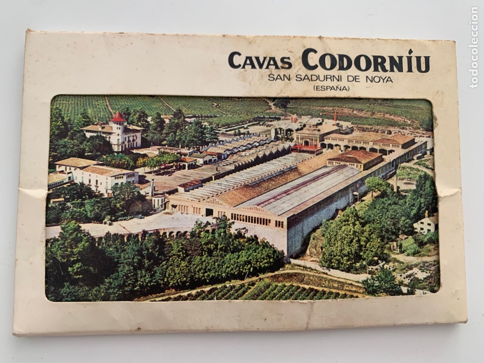 Postales: Sobre pack de 1969 cavas Codorniu tarjeta postal