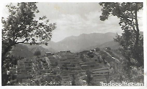 Postales: BORRED&Agrave; - COLL DEL BAST - CIRCULADA - 1953 - Foto 1