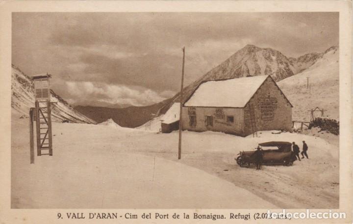Postales: Vall d'Aran - Cim del Port de la Bonaigua. Refugi. (2072 mts.) - Silvi Gord&oacute; n&ordm; 9 - 141x90mm