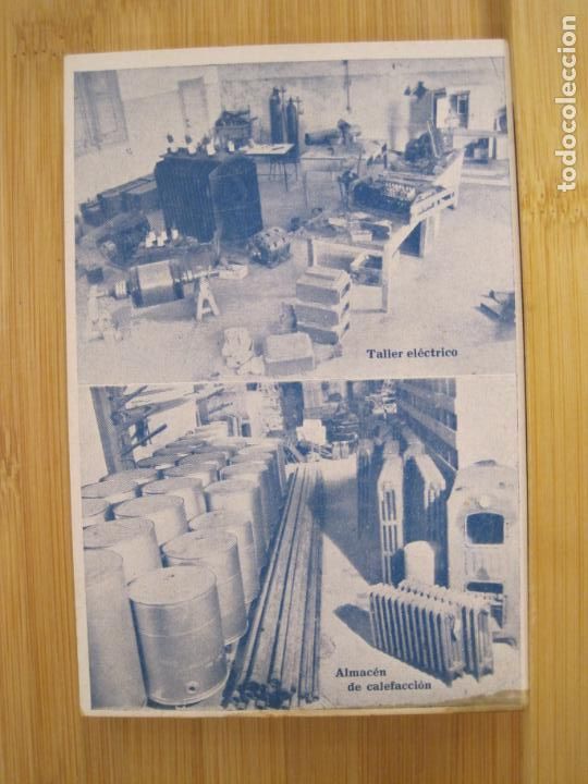 Cartoline: TARRAGONA-CONSTRUCCIONES ELECTRO METALICAS LUIS CLANCHET-TALLER Y ALMACEN-POSTAL ANTIGUA-(96.881)