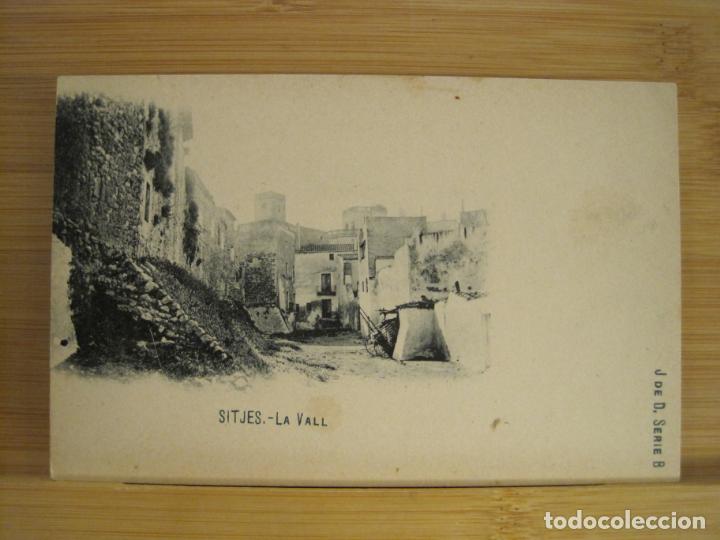 Postkarten: SITGES-LA VALL-REVERSO SIN DIVIDIR-POSTAL ANTIGUA-(96.884)