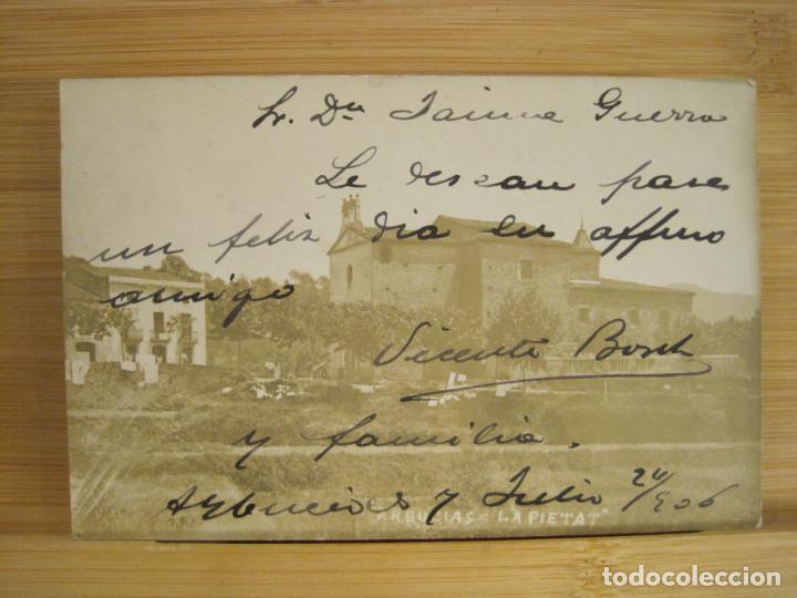 Postcards: ARBUCIES-ARBUCIAS-LA PIETAT-FOTOGRAFICA-REVERSO SIN DIVIDIR-POSTAL ANTIGUA-(96.896)