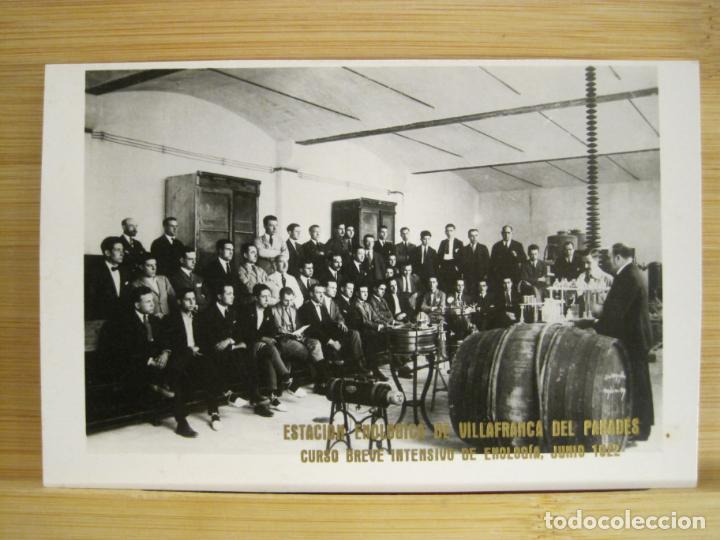 Postcards: VILAFRANCA DEL PENEDES-ESTACION ENOLOGICA-CURSO A&Ntilde;O 1922-FOTOGRAFICA-POSTAL ANTIGUA-(96.902)