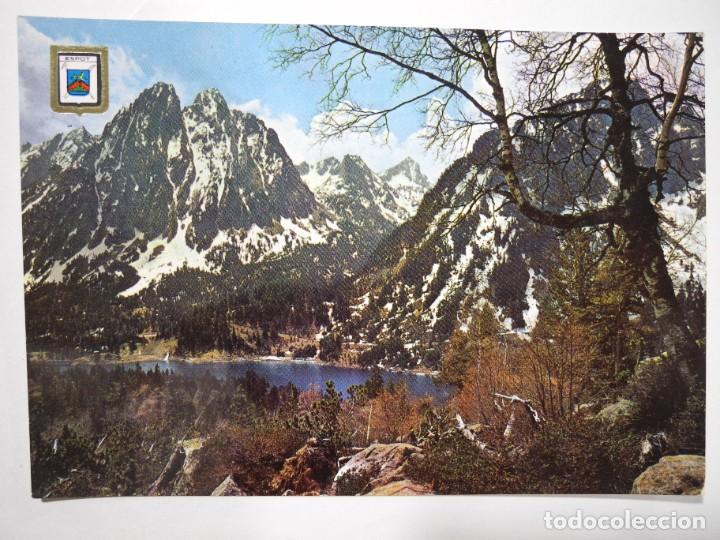 Postales: Vall d'Espot. Estany de Sant Maurici. Lago Ed. Soberanas. 913. Nueva
