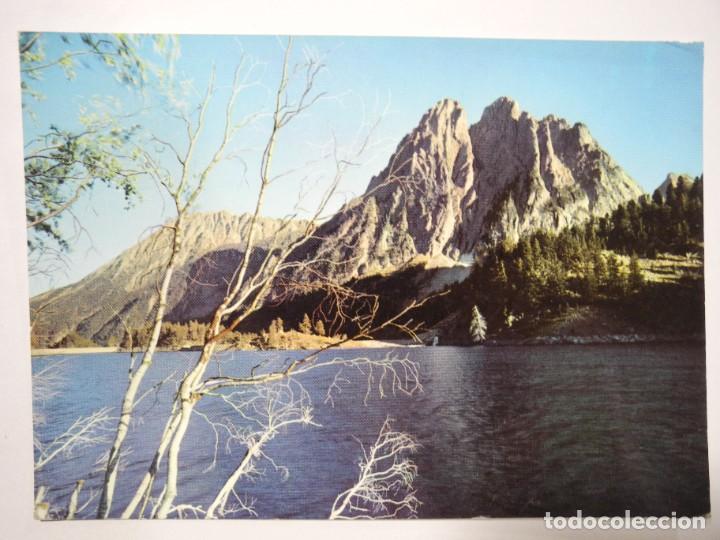 Postales: Valle de Espot. Lago San Maurici. Ed. Garc&iacute;a Garrabella. n. 5025 Circulada