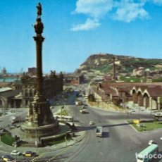 Cartoline: POSTAL * BARCELONA , MONUMENT A COLON * 1969. Lote 360311560