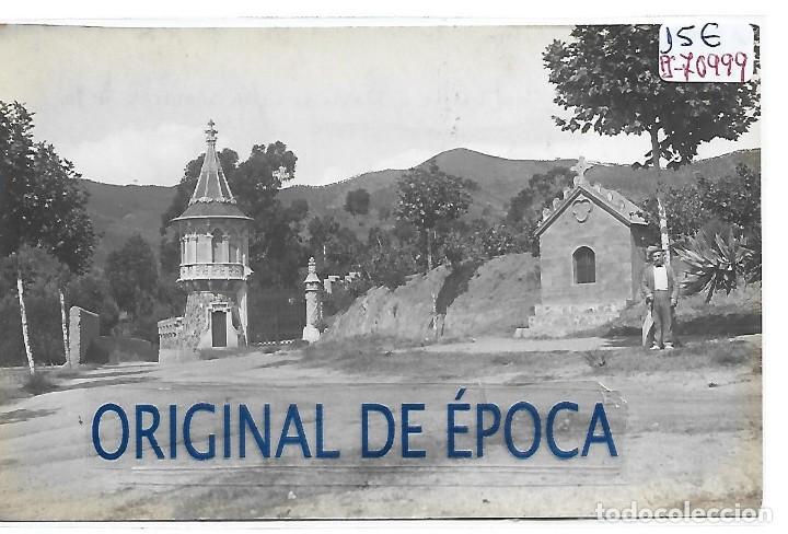 Cartoline: (PS-70999)FOTOGRAFIA DE ALELLA-PLASSA DEL SANT CRISTO Y BARRI DE CASA B.PRUEBA PARA POSTAL DE THOMAS
