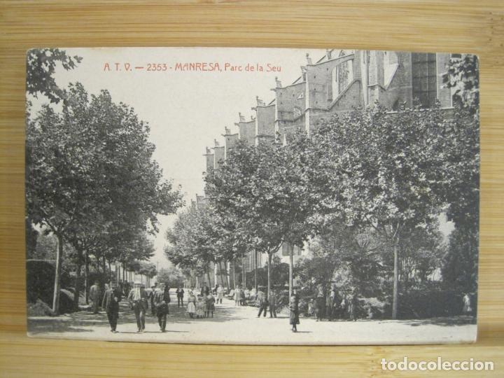 Postais: MANRESA-PARC DE LA SEU-ATV 2353 A.T.V.-POSTAL ANTIGUA-(97.022)