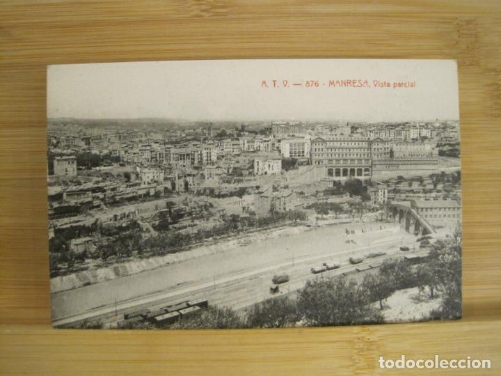 Cartes Postales: MANRESA-VISTA PARCIAL-ATV 876 A.T.V.-POSTAL ANTIGUA-(97.023)