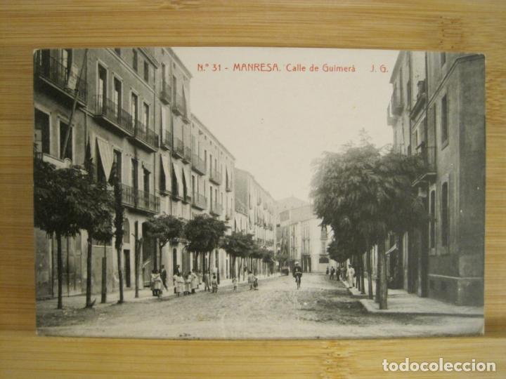 Postkarten: MANRESA-CALLE DE GUIMERA-THOMAS-31-POSTAL ANTIGUA-(97.039)