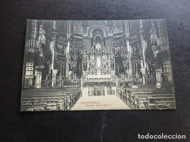 Postales: MONTSERRAT BARCELONA IGLESIA - Foto 1