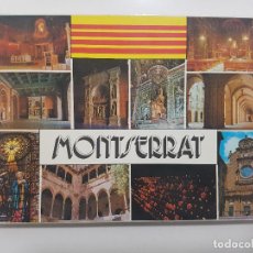 Postales: BLOC ACORDEON 10 FOTOS POSTALES MONTSERRAT. 1996 ESCUDO DE ORO (MONASTERIO, BARCELONA). Lote 361517105