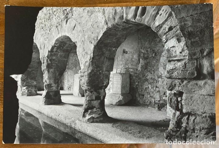 Cartes Postales: FOTO POSTAL DE CALDAS DE MONTBUY, ARCOS ANTIGUOS TERMAS, FOTO COSVI, SIN CIRCULAR