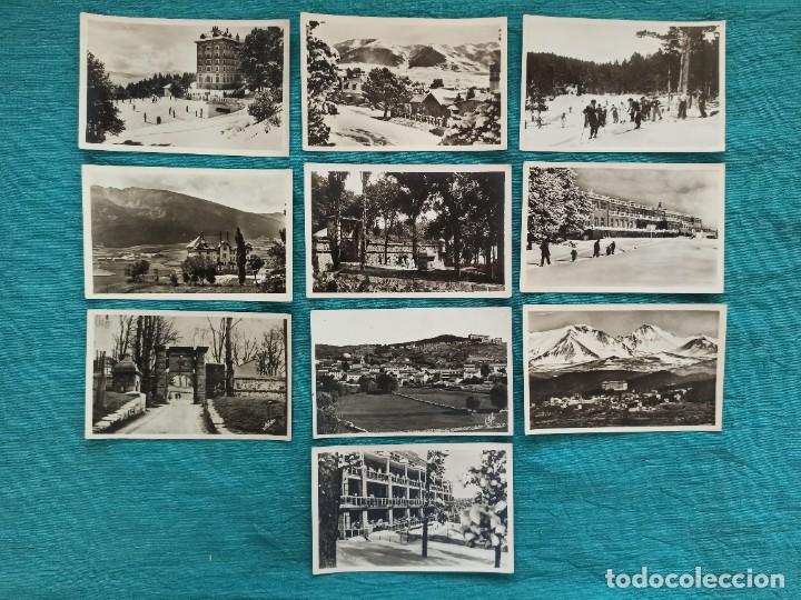 Postales: 10 Antiguas postales del Pirineo Frances. Catalunya Nord. Esqui. Font Romeu. Mont Louis. Francia