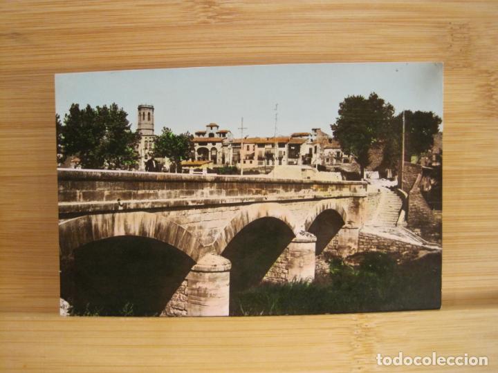 Postcards: TARREGA-PUENTE DE DONDARA-EDITORIAL FOTOGRAFICA-2-FOTOGRAFICA-POSTAL ANTIGUA-(97.114)