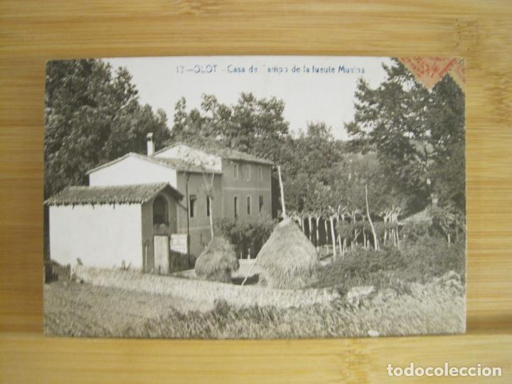 Postkarten: OLOT-CASA DE CAMPO DE LA FUENTE MUXINA-12 ANDRES FABERT-FOTOGRAFICA-POSTAL-(97.120)