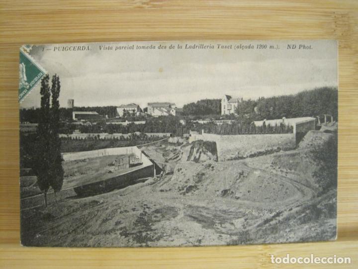 Postkarten: PUIGCERDA-VISTA PARCIAL TOMADA DESDE LA LADRILLERIA TUSET-POSTAL ANTIGUA-(97.152)