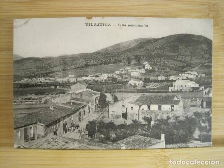 Postkarten: VILAJUIGA-VILAJU&Iuml;GA-PANORAMICA-POSTAL ANTIGUA-(97.153)
