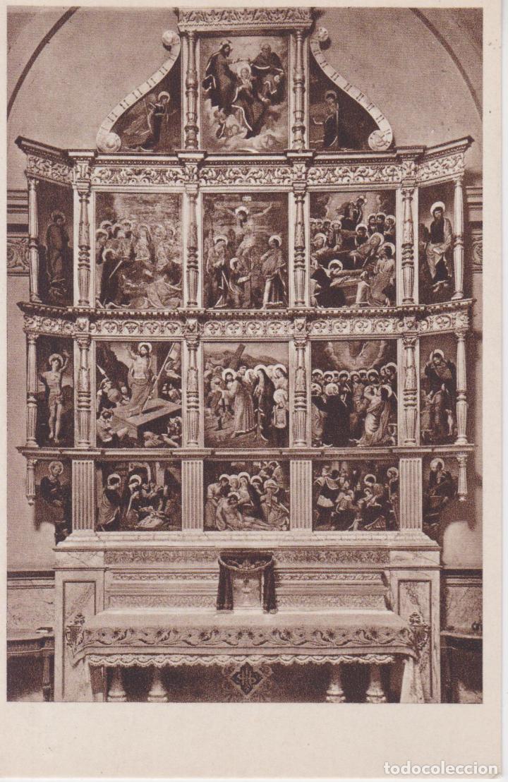 Postales: SANTA MARIA DEL MIRACLE, RETAULE G&Ograve;TIC &ndash; HUECOGRABADO R &ndash; S/C