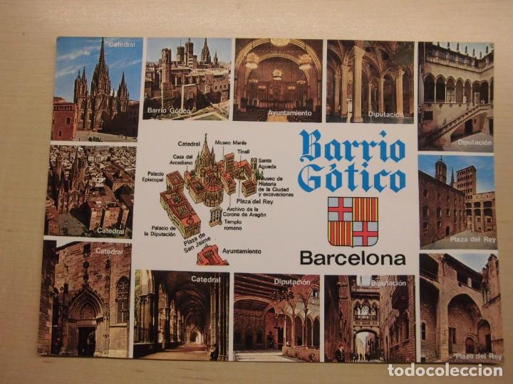Postales: BARRIO G&Oacute;TICO BARCELONA - Foto 1