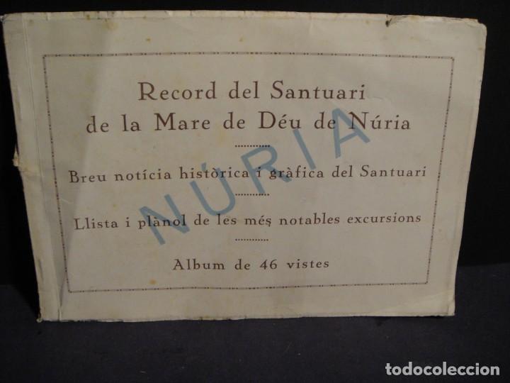 Postales: santuari de nuria - album de 46 vistas - huecograbado munbru