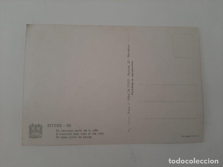 Postales: POSTAL SITGES. SIN CIRCULAR. - Foto 2