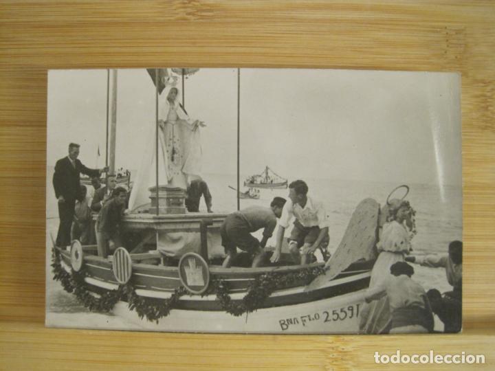 Postcards: BARCELONA-PESCADORES-FOTOGRAFICA-POSTAL ANTIGUA-(97.248)