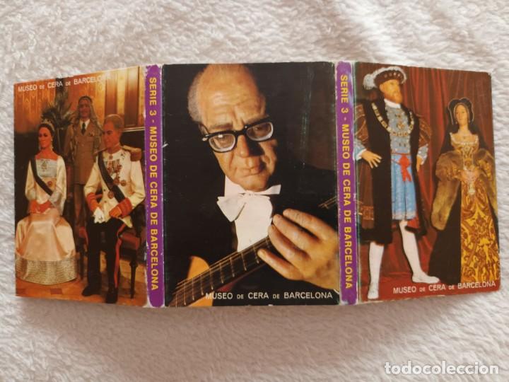 Postales: TIRA ACORDE&Oacute;N CON 10 POSTALES DEL MUSEO DE CERA DE BARCELONA (1979)