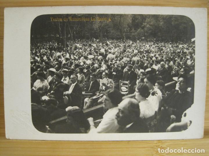 Postales: LA GARRIGA-TEATRE DE NATURALESA-FOTOGRAFICA-POSTAL ANTIGUA-(97.317)