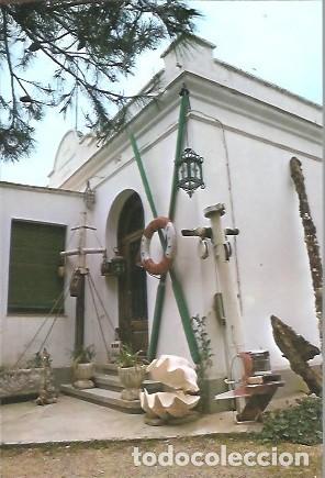Postales: POSTAL A COLOR MUSEO DE CURIOSIDADES MARINERAS ROIG TOQUES FACHADA ANCLA SIGLO XVIII