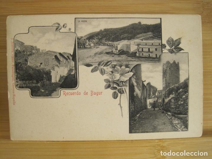 Postcards: BEGUR-BAGUR-ED J.JOANOLA-REVERSO SIN DIVIDIR-POSTAL ANTIGUA-(97.393)