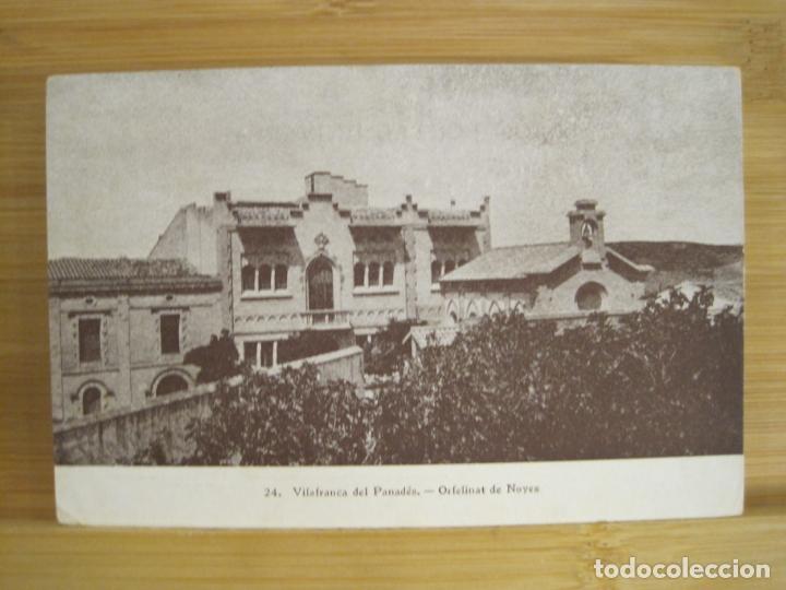Cartoline: VILAFRANCA DEL PENEDES-ORFELINAT DE NOIES-REVERSO SIN DIVIDIR-POSTAL ANTIGUA-(97.397)