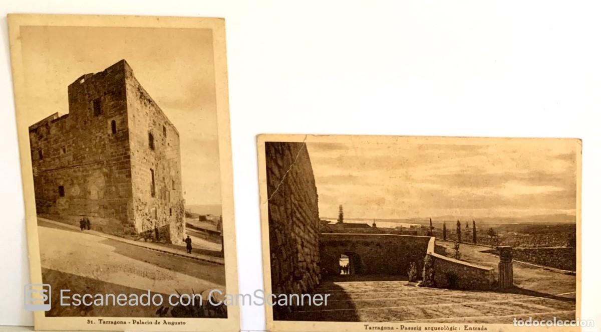 Postales: DOS POSTALES TARRAGONA ANTIGUA - Foto 1