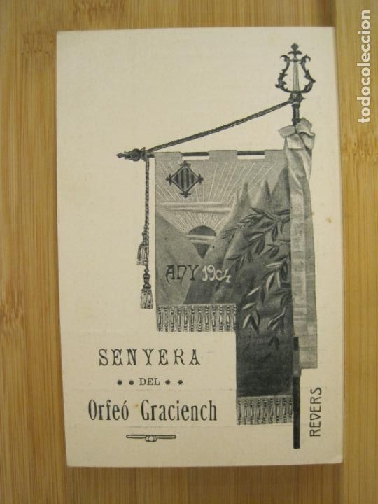 Cartoline: BARCELONA-GRACIA-SENYERA DE L'ORFEO GRACIENC-POSTAL ANTIGA-(97.497)