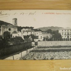 Postales: LLAVANERAS-ESGLESIA I CASA LA VILA-THOMAS 3-POSTAL ANTIGA-(97.506). Lote 365913846