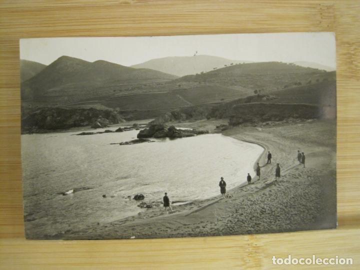 Postkarten: LLAN&Ccedil;A-LLANSA-PLAYA-FOTOGRAFICA-POSTAL ANTIGUA-(97.569)