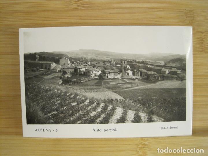 Postcards: ALPENS-VISTA PARCIAL-ED J.SERRA-6-FOTOGRAFICA-POSTAL ANTIGUA-(97.648)