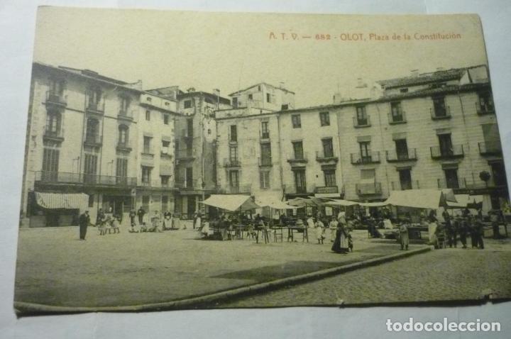 Postales: postal olot pl.constitucion cm - Foto 1