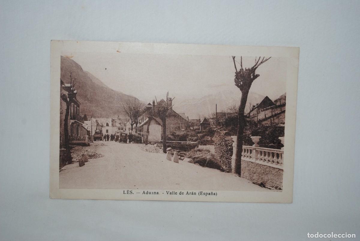 Postales: VALLE DE ARAN , ADUANA ESPA&Ntilde;OLA .