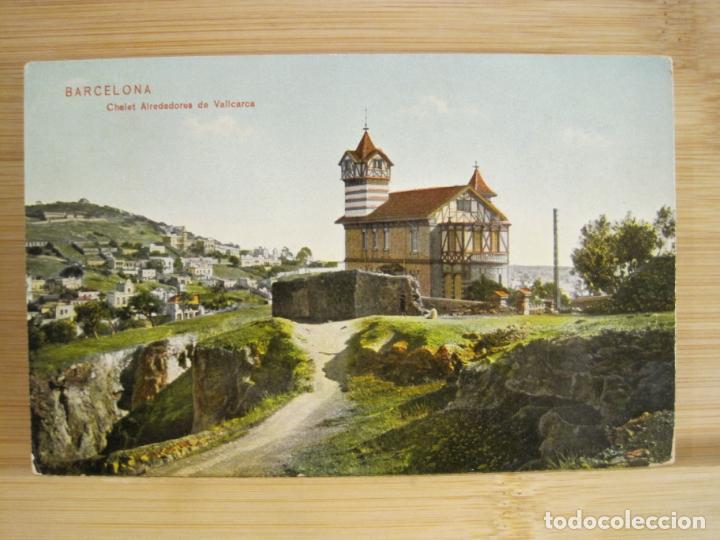 Postcards: BAARCELONA-CHALET ALREDEDORES DE VALLCARCA-DR TRENKLER-POSTAL ANTIGUA-(97.798)
