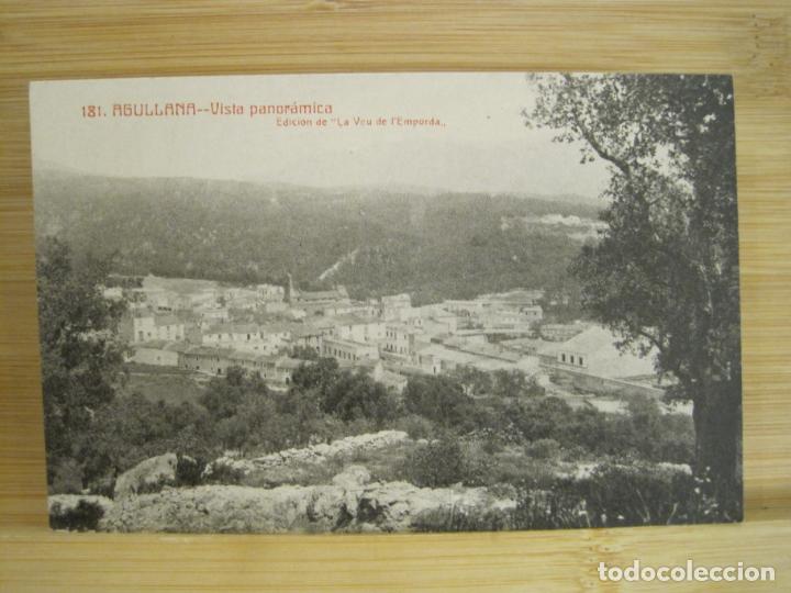 Postcards: AGULLANA-PANORAMICA-ED LA VEU DE L'EMPORDA-181-POSTAL ANTIGUA-(97.800)