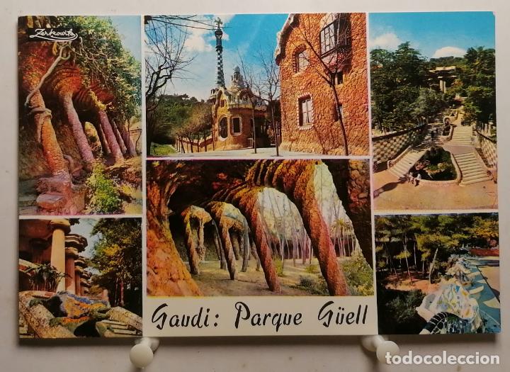 Postales: Postal barcelona parque guell. zerkowitz 2122. - Foto 1
