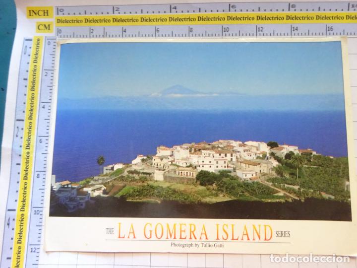 Cartes Postales: POSTAL DE LA GOMERA. A&Ntilde;O 1995. AGULO VISTA DEL TEIDE. 8 CROMATICA. B112