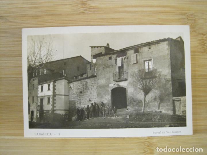Postais: SANAHUJA-PORTAL DE SAN ROQUE-FOTOGRAFICA-POSTAL ANTIGUA-(97.811)