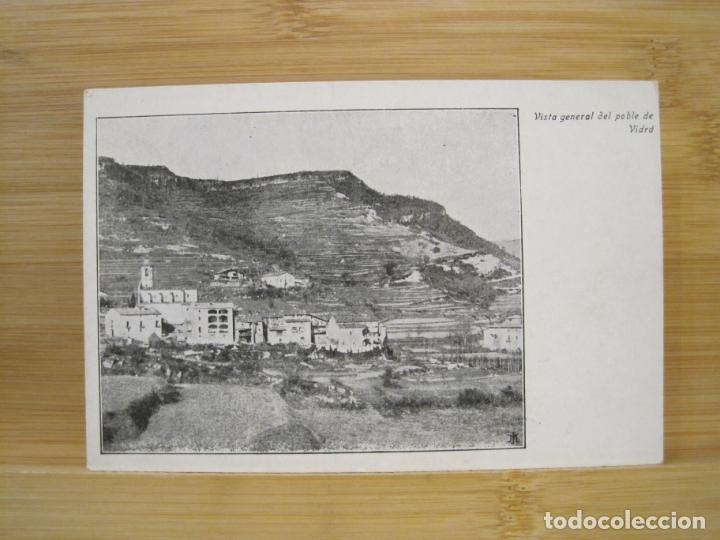 Postais: VIDRA-VISTA GENERAL DEL POBLE-REVERSO SIN DIVIDIR-POSTAL ANTIGUA-(97.819)