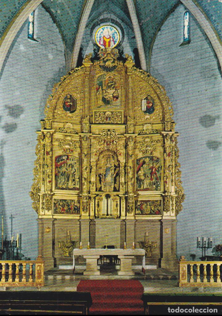Postales: LLIVIA, IGLESIA PARROQUIAL, RETABLO BARROCO, S.XVIII &ndash; COMERCIAL SEO N&ordm;1 &ndash; S/C