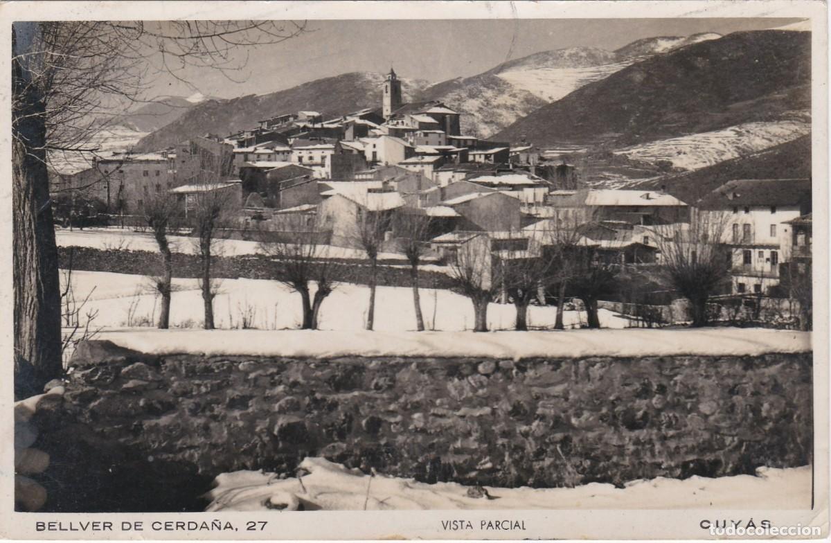Postkarten: Bellver de Cerda&ntilde;a - Vista parcial - Ed. Cuy&aacute;s n&ordm; 27 - 136x88mm